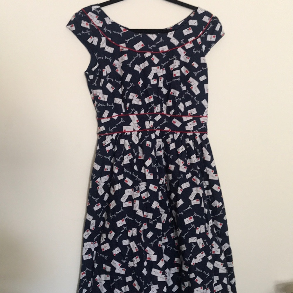 Navy ModCloth Emily and Fin dress